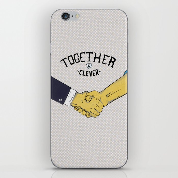 Together and Clever iPhone Skin