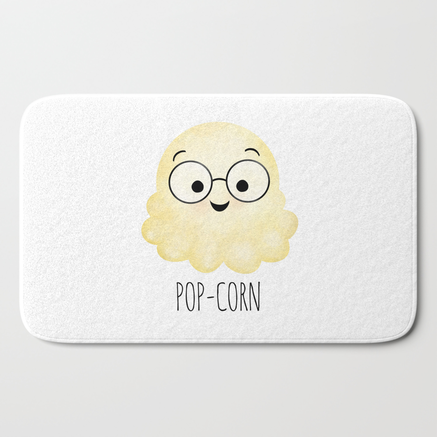 Pop Corn Popcorn Kernel Father Bath Mat By Avenger Society6