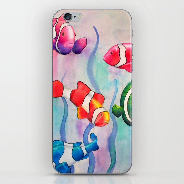 Clown fish iPhone Skin