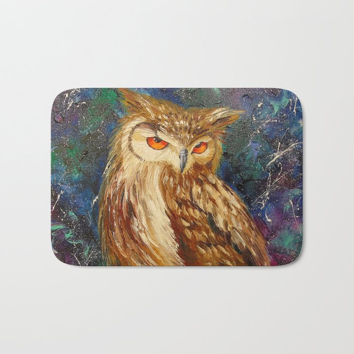 Wise owl Bath Mat