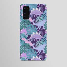 Jungle Dinosaur - Purple Android Case