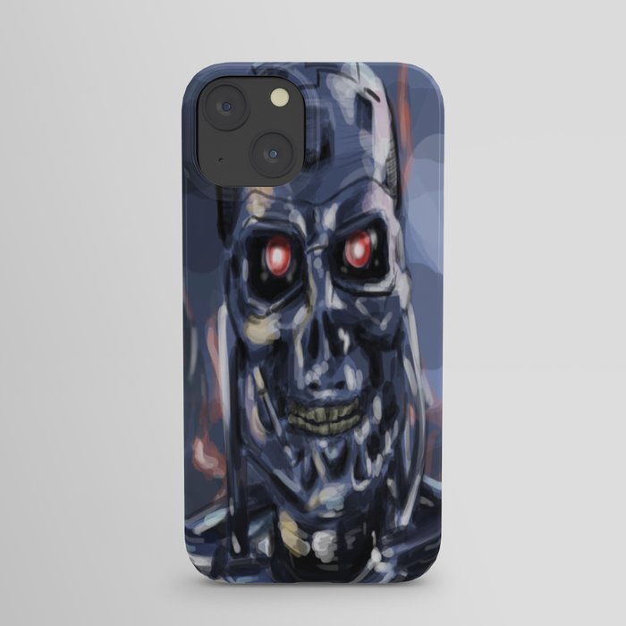 Speed Portraits: Terminator T-800 iPhone Case