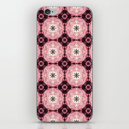 Pink Tiles, Cherry Blossoms iPhone Skin