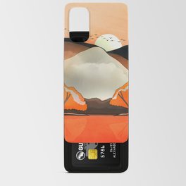 Red Sunrise Android Card Case