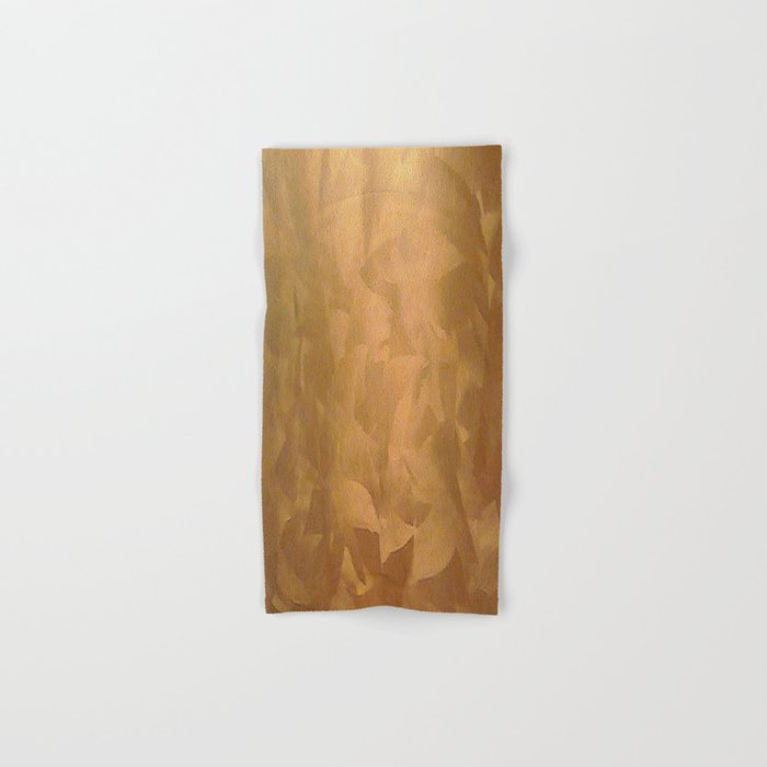 Beautiful Copper Metal - Corporate Art - Hospitality Art - Modern Art Hand & Bath Towel