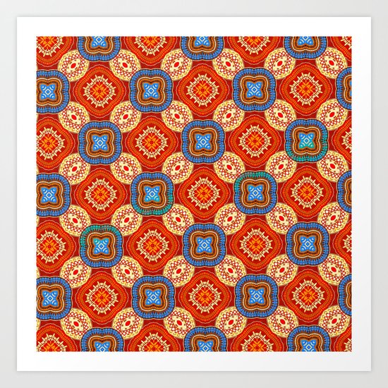 Persian Parlor Art Print