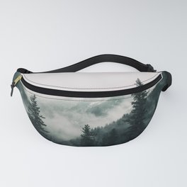 Over the Mountains and trough the Woods -  Forest Nature Photography Fanny Pack