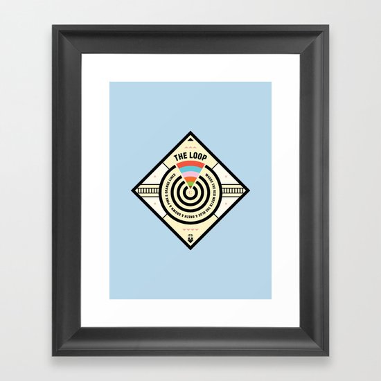 Chicago Print - The Loop Framed Art Print