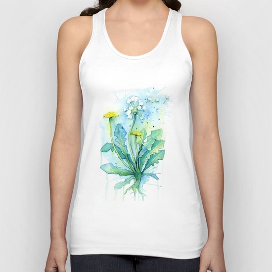 Dandelion Unisex Tank Top