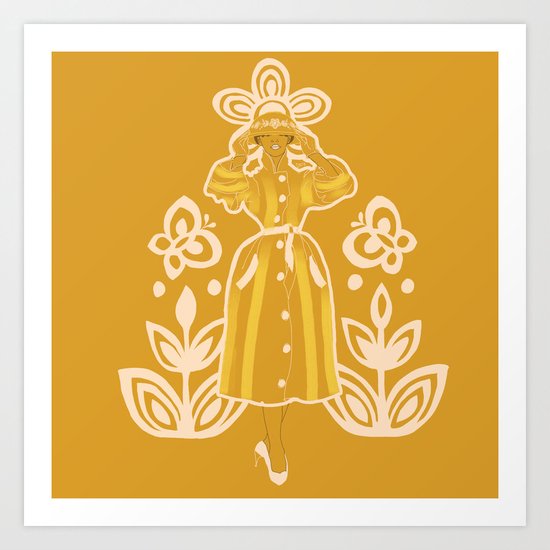 My New Hat Art Print