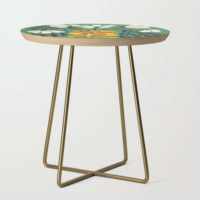 Droopy 80s Flower Vase (green) Side Table