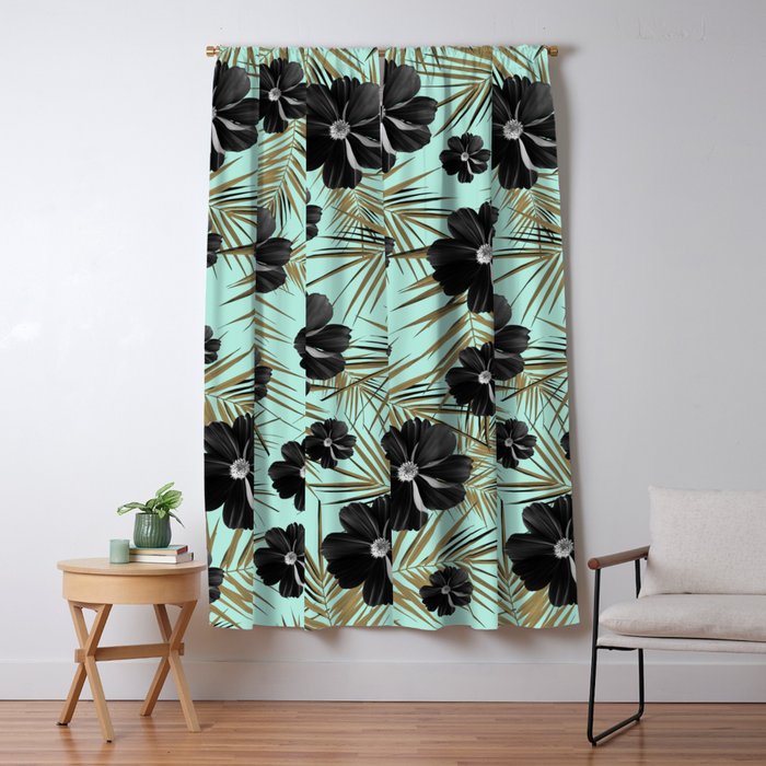 Wallpaper Tropical Diamond Flowers 3 Shiny Chic Floral Palms Decor Free HD