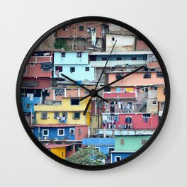 Venezuelan Tetris Wall Clock