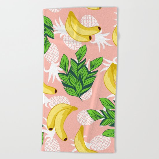 Tropical Mix Beach Towel