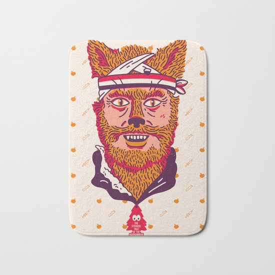 Crack Fox Bath Mat