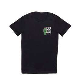 100 Days Sharper Cactus Teacher Happy 100th Day Of School T Shirt