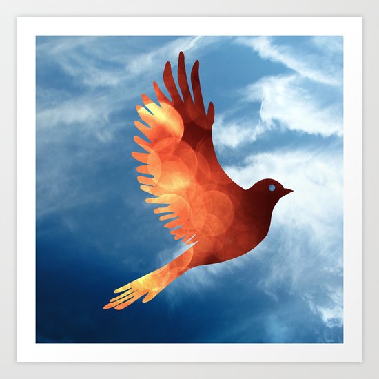 Firebird Art Print