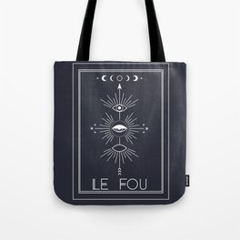 Le Fou or The Fool Tarot Tote Bag