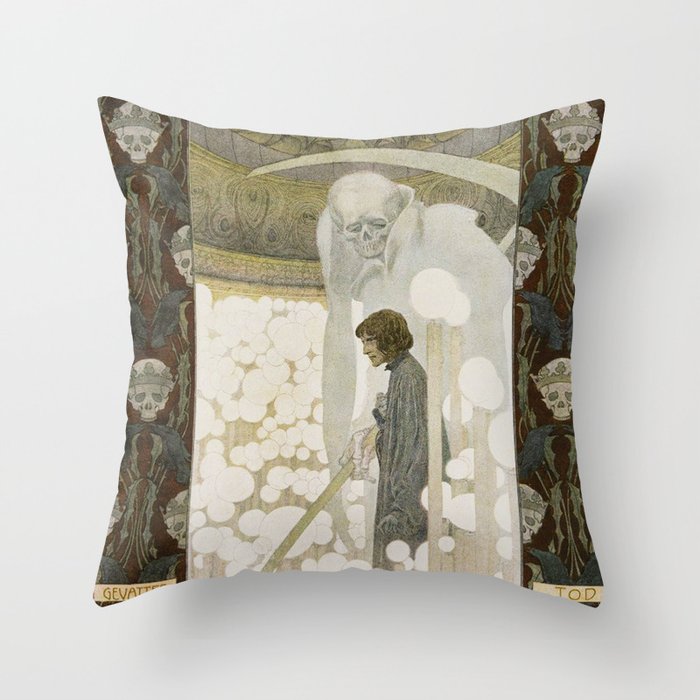 Death Throw Pillow