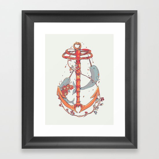 Under The Sea Framed Art Print