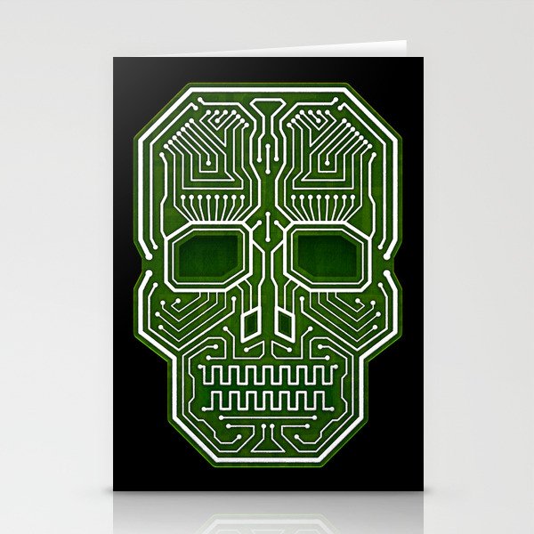 Skull Hacker (isolated version) Stationery Cards
