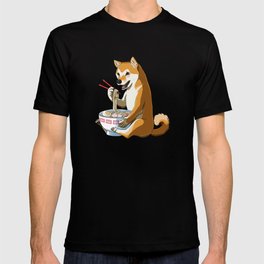 Shiba Inu Dog Ramen T Shirt