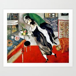 Marc Chagall - The Birthday Art Print