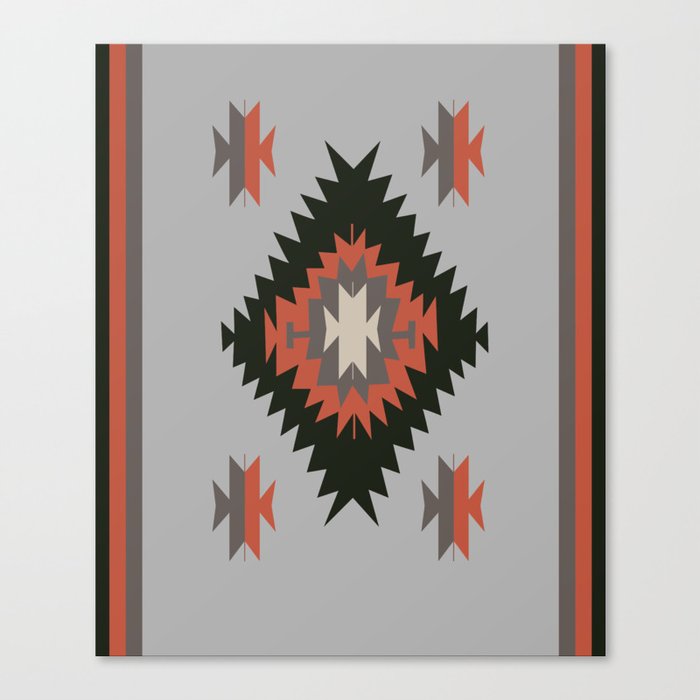 New Mexico Southwest Santa Fe Tribal Indian Pattern Art