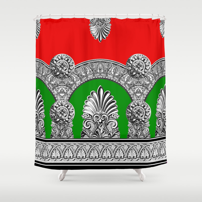 holiday shower curtains