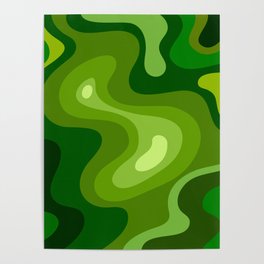 Multi Color Green Liquid Abstract Design Poster | Paints, Abstract, Graphicdesign, Decor, Artwork, Cute, Mix, Greenartwork, Background, Greendesign 
