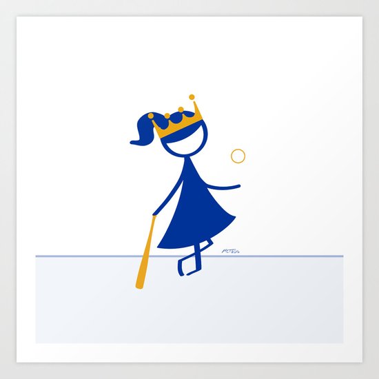Feeling Royal Art Print