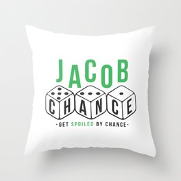 Jacob Chance Throw Pillow