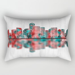 Arlington Virginia Skyline Rectangular Pillow