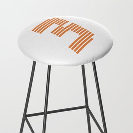 3 RIC. Driver Number Bar Stool