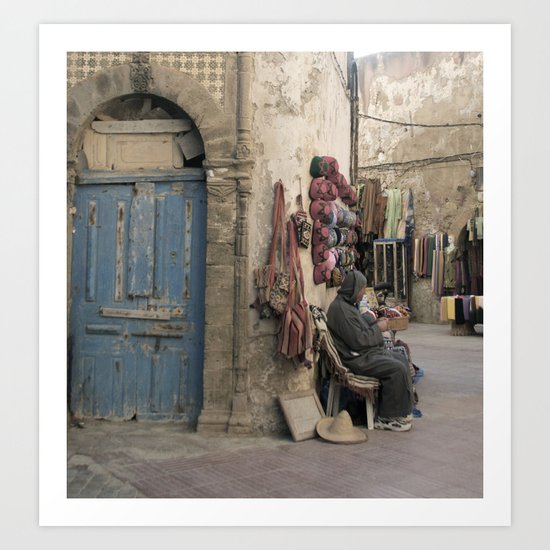 Marrakesh Street Art Print
