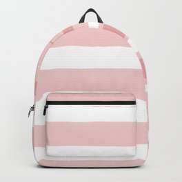 Big Stripes in Pink Backpack