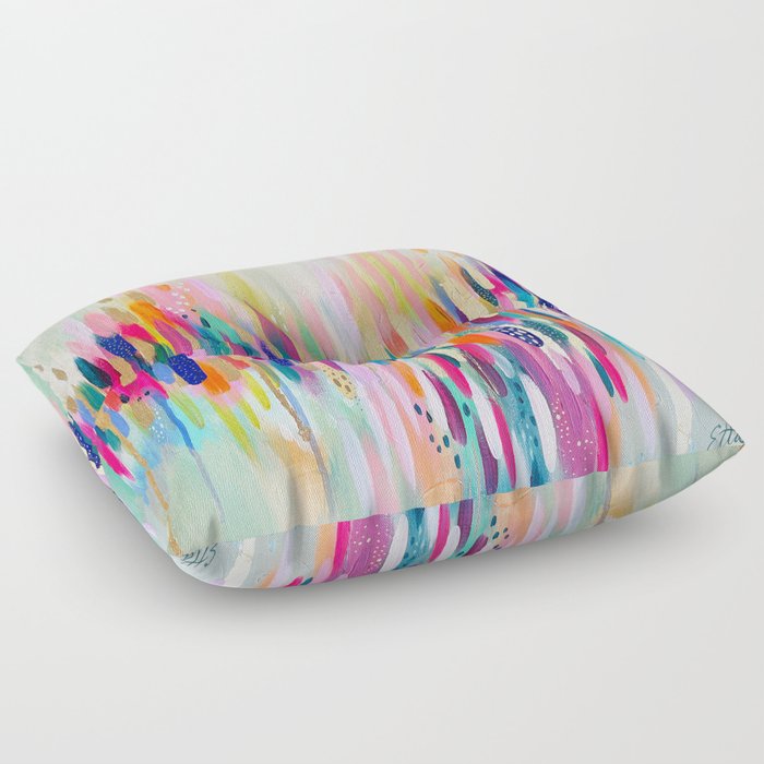 EttaVee Brushstroke no. 154 Floor Pillow