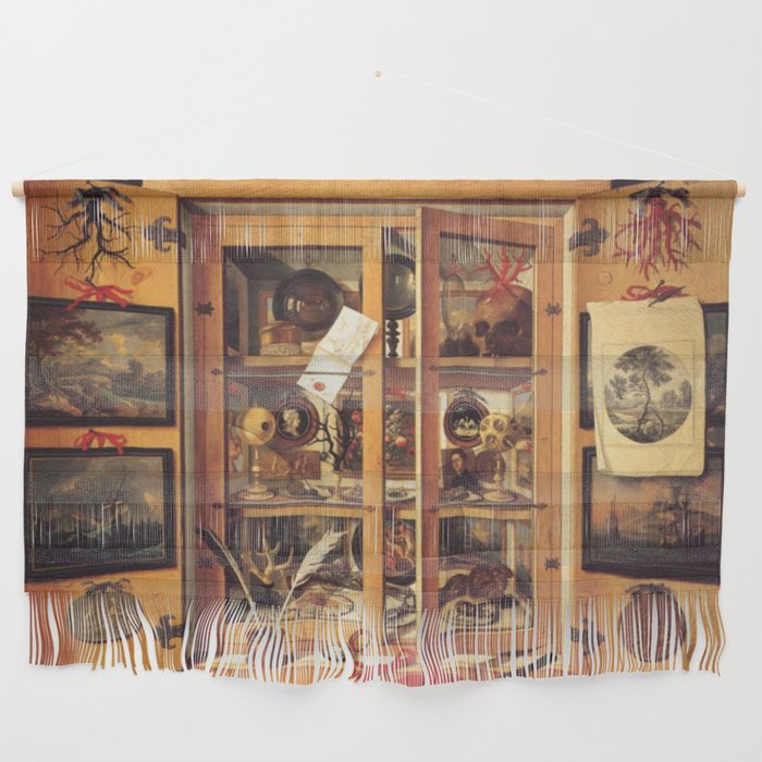 Cabinet of Curiosities Wall Hanging by Blue Specs Studio Society6