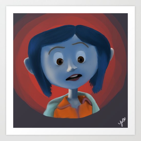 Coraline Art Print