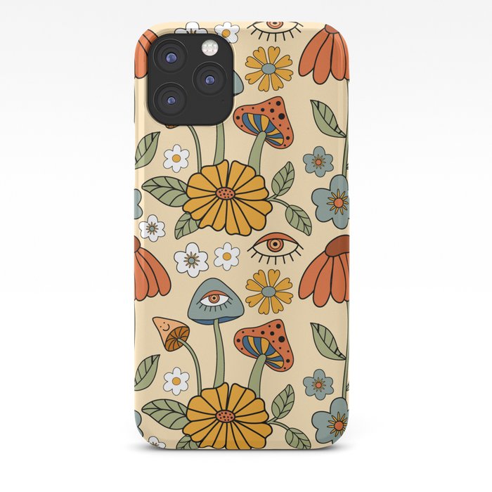 Colorful Psychedelic Flower Drawing Case-Mate iPhone Case