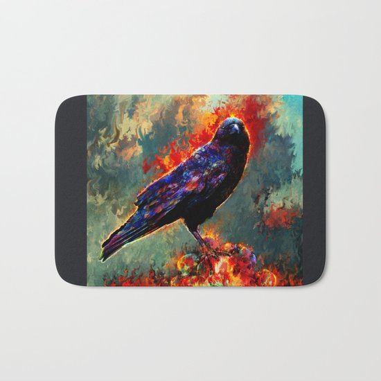 crow Bath Mat