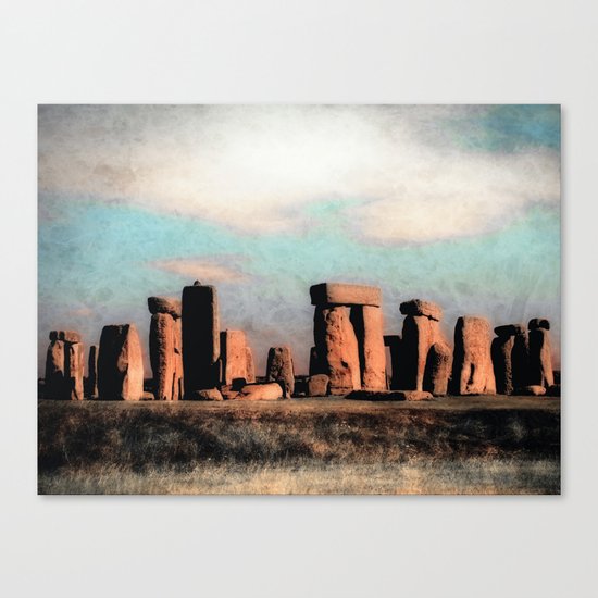 Mysterious Stonehenge Canvas Print