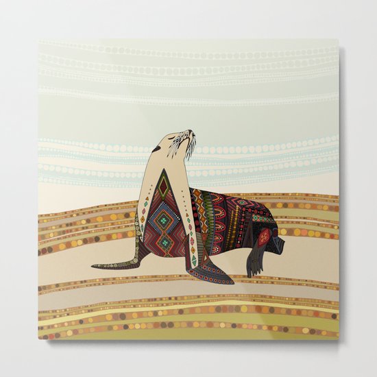 sea lion Metal Print