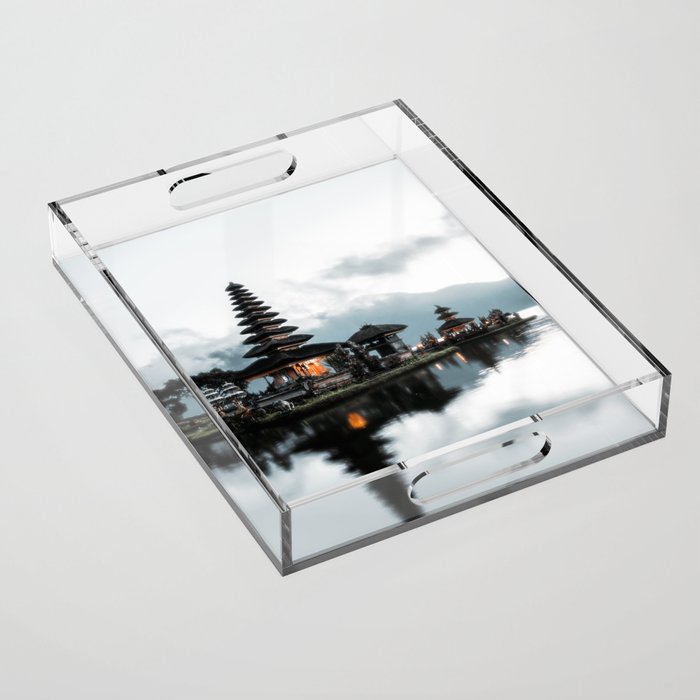 Bali Temple Acrylic Tray