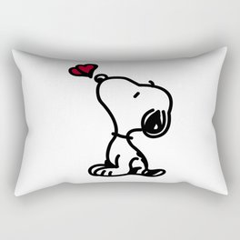 Snoopy love Rectangular Pillow