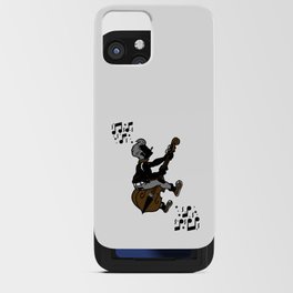 Rock-and-Roll Bassist iPhone Card Case