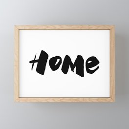 Home Framed Mini Art Print