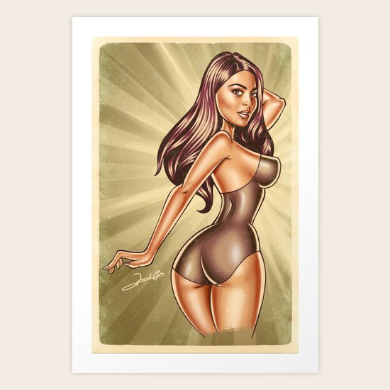 Juliana Paes Art Print