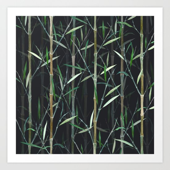 Bamboo Forest Art Print