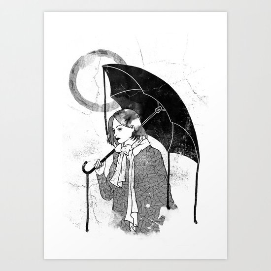 Umbrella Art Print